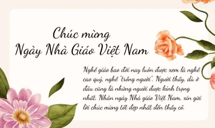 Tổng hợp những ảnh bìa 20/11 với lời chúc ý nghĩa và cảm động, để bạn gửi gắm tâm tư tới người thầy kính yêu.