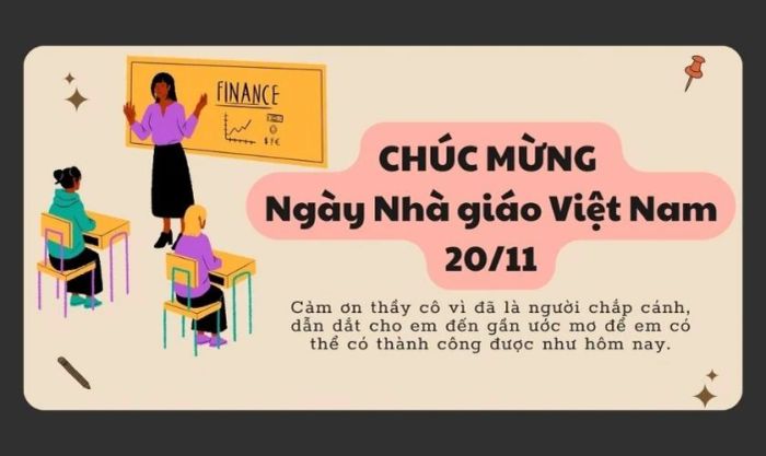 Những bức ảnh tuyệt vời kèm theo lời chúc hay và thú vị, tạo điểm nhấn cho ngày 20/11 đầy ý nghĩa.