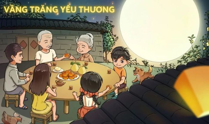 Vầng Trăng yêu thương - Bài hát Trung Thu sâu lắng và ý nghĩa