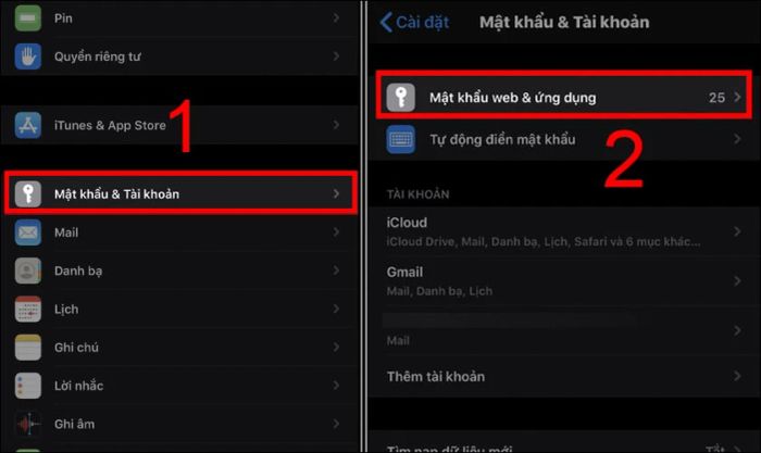 Hướng dẫn xem mật khẩu Facebook trên iPhone