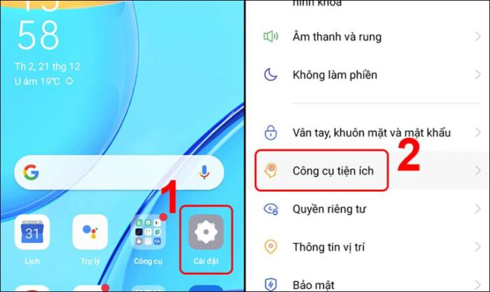 Hướng dẫn thay đổi vị trí nút quay lại trên OPPO