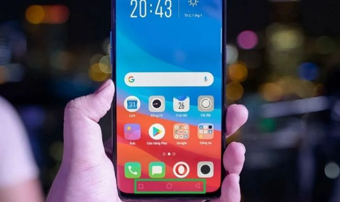Vai trò của việc thiết lập nút quay lại trên điện thoại OPPO là gì?