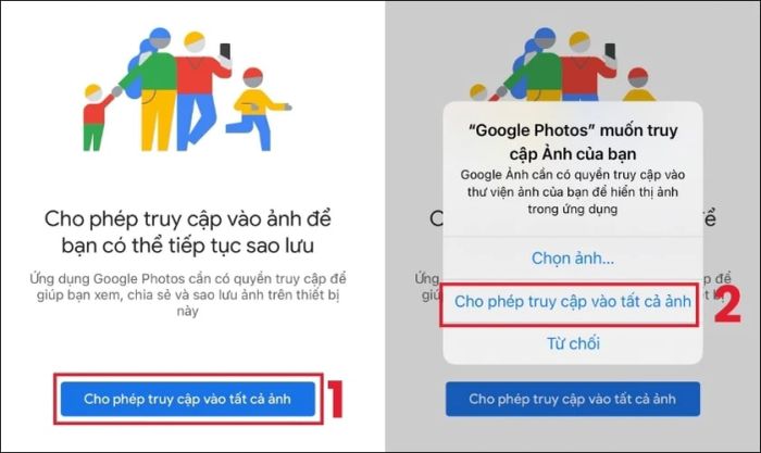 Sử dụng Google Photos để kết hợp nhiều ảnh trên điện thoại