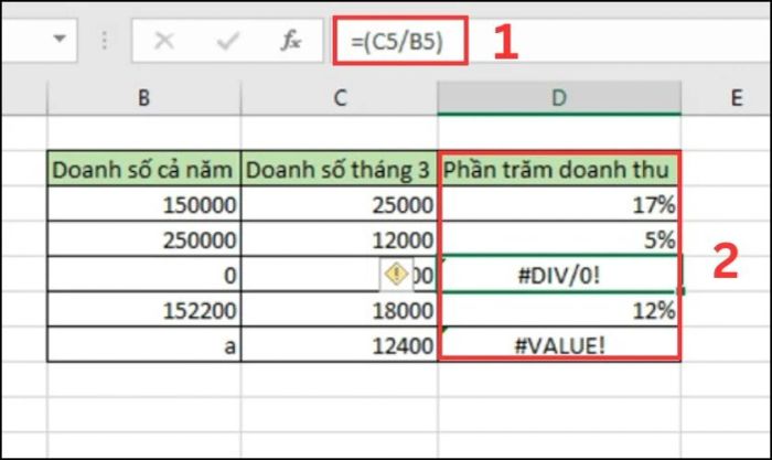 Ví dụ 2 về cách áp dụng hàm