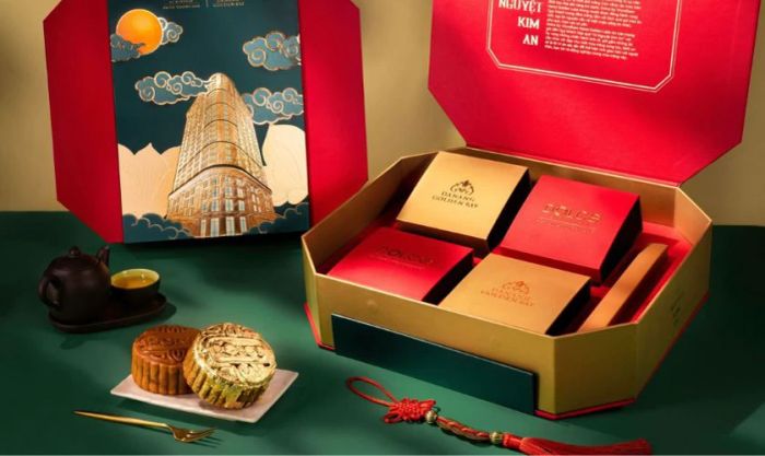 Bánh Trung Thu cao cấp với thiết kế tinh tế
