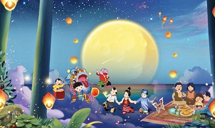 Bộ hình ảnh trăng rằm tuyệt đẹp trong ngày Tết Trung Thu