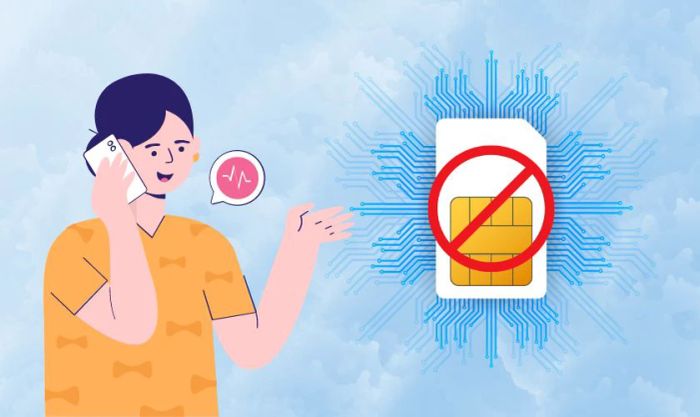 Mã OTP không được gửi vì SIM của bạn đã bị khoá