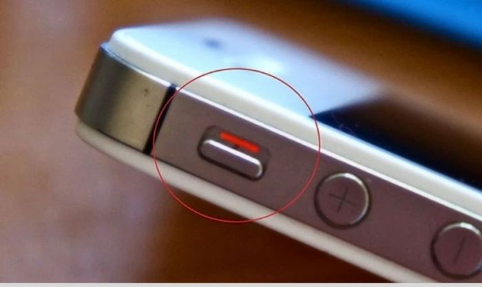 Tắt chế độ im lặng khi loa điện thoại bị nhỏ tiếng