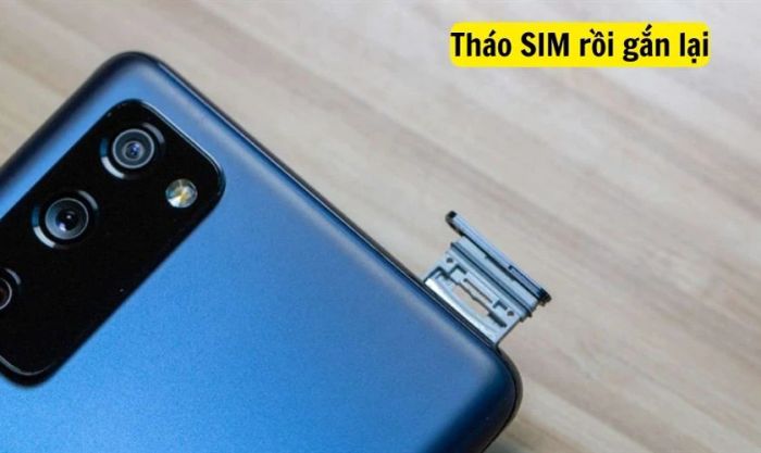 Lỗi điện thoại Samsung không nhận SIM