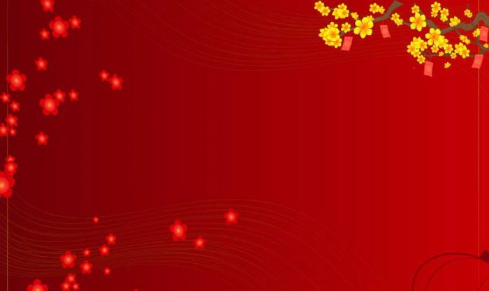 Background chúc Tết online đẹp mắt