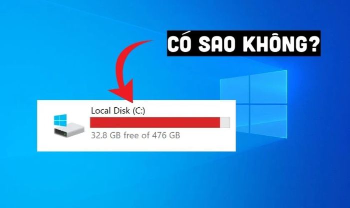Ổ C bị đầy bất thường có ảnh hưởng gì không?