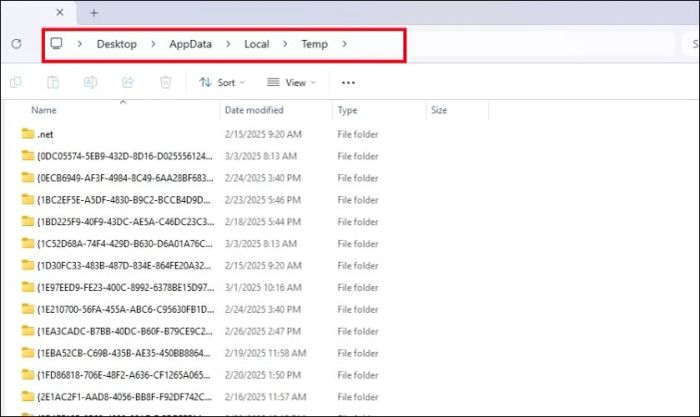 Xóa các file tạm trên máy tính