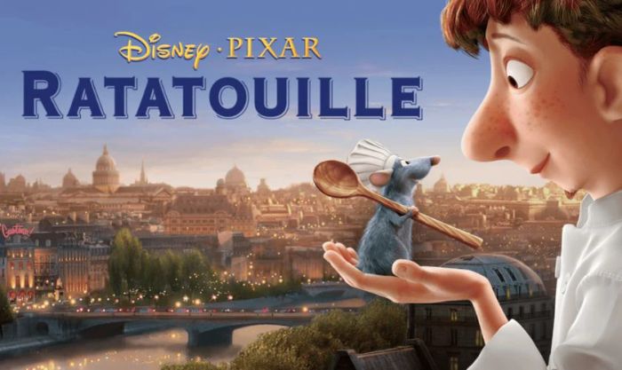 Tác phẩm hoạt hình của Disney - Ratatouille - Chú Chuột Đầu Bếp
