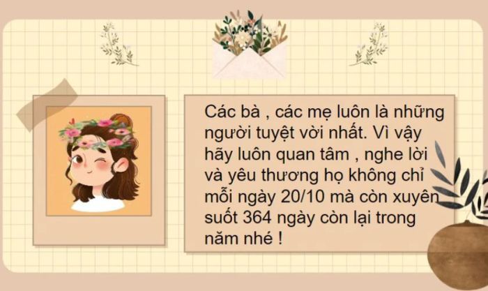 Mẫu PowerPoint 20/10 đẹp và ấn tượng nhất