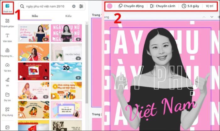 Lựa chọn mẫu thiết kế PowerPoint 20/10 đẹp và phù hợp