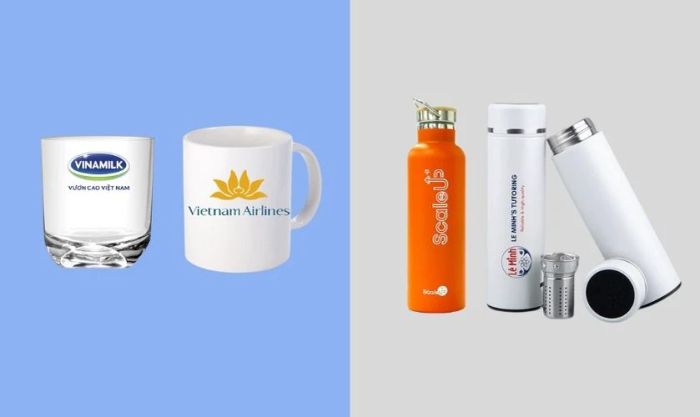 Quà tặng ngày 19/11 dành cho khách hàng - Ly, cốc in logo