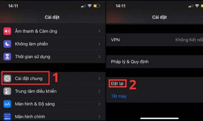 Hướng dẫn reset bàn phím trên điện thoại iPhone và máy tính bảng iPad