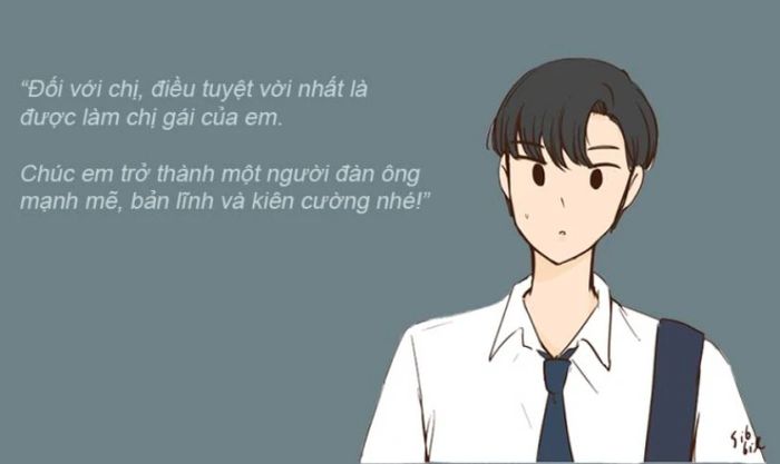 Mẫu thiệp chúc mừng ngày Quốc tế Đàn ông 19/11 cho anh em trai xinh đẹp