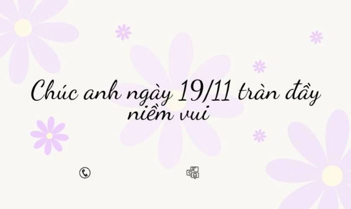 Mẫu thiệp chúc mừng ngày Quốc tế Đàn ông 19/11 cho đồng nghiệp tuyệt vời