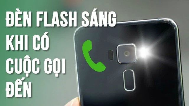 Cách khắc phục lỗi đèn flash không sáng khi có cuộc gọi đến