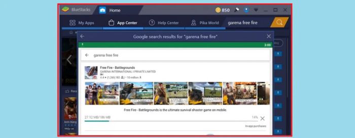 Hướng dẫn tải Free Fire trên máy tính bằng Bluestacks