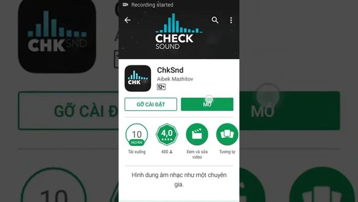 ChkSnd - Ứng dụng tạo sóng nhạc đa năng
