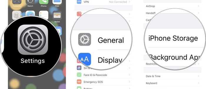 Hướng dẫn chi tiết cách kiểm tra dung lượng khác trên iPhone