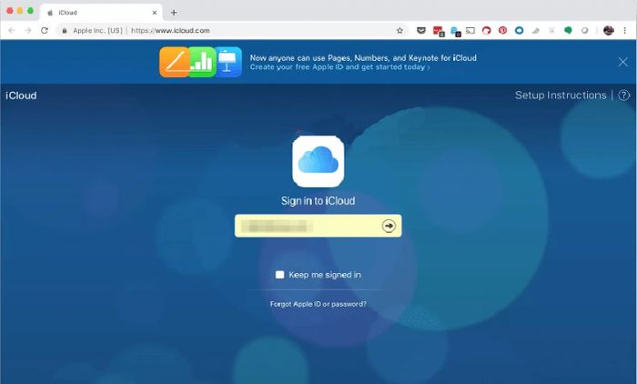Cách khôi phục mật khẩu iPad khi quên mật khẩu iPad thông qua iCloud