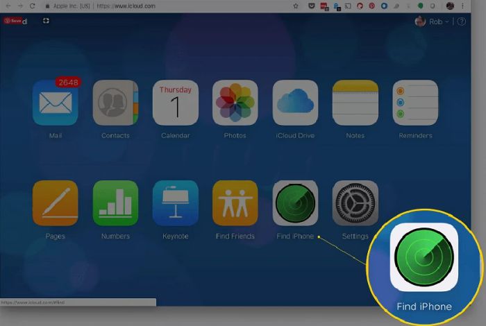 Khôi phục mật khẩu iPad khi quên mật khẩu iPad bằng cách sử dụng iCloud