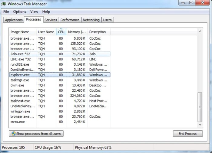 Cách khắc phục tình trạng máy tính bị đơ, lag và gặp lỗi Not Responding khi quá tải