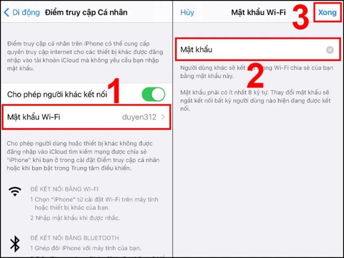 Hướng dẫn chi tiết cách phát wifi trên iPhone thông qua điểm truy cập cá nhân