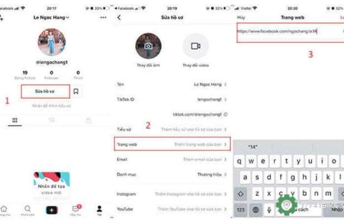 Hướng dẫn chi tiết cách thêm link Bio vào TikTok