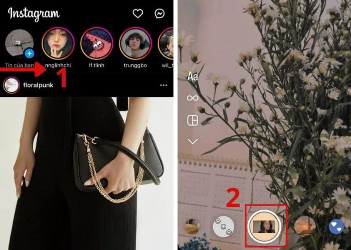 hướng dẫn đăng reup story lên instagram
