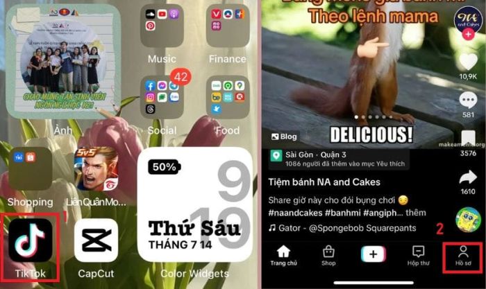 Hướng dẫn phát lại live trên TikTok bằng điện thoại