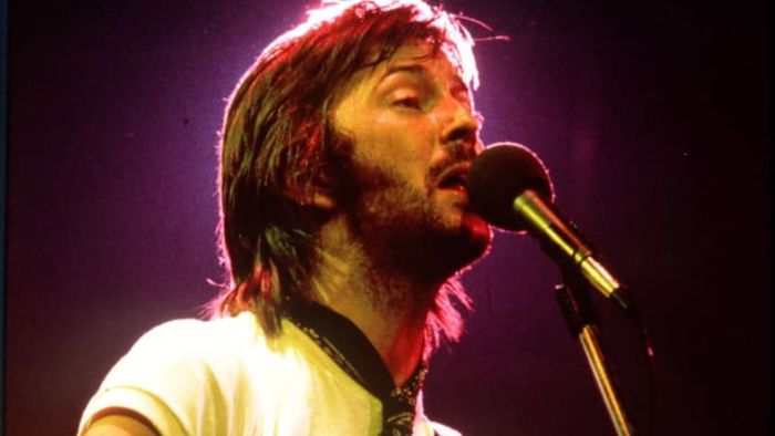A memorable performance by Eric Clapton on stage in Philadelphia during the summer of 1974.