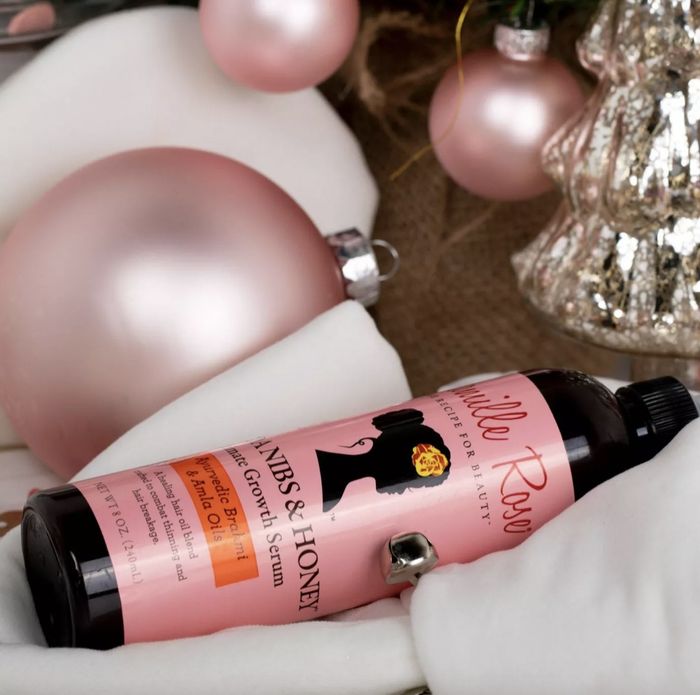 A bottle of hair growth serum