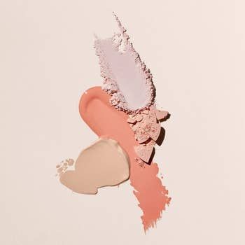 an artistic arrangement showcasing the four products together