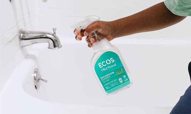 Ecos Plat-powered bathroom cleaner.