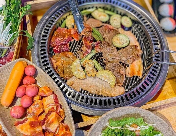 buffet nướng tại Biên Hòa