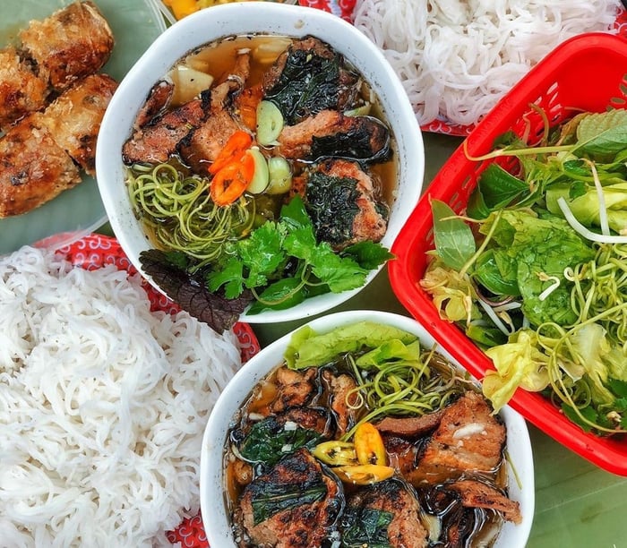 bún chả ngon tại Hà Nội