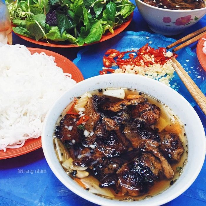 bún chả ngon hà nội