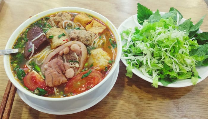 bún riêu tại Vũng Tàu