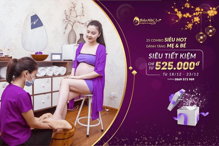 Dịch vụ chăm sóc mẹ và bé tại Bảo Hà Spa Hà Nội