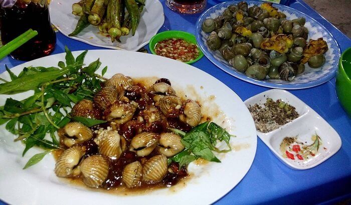 ốc xào me