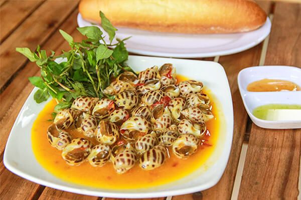 Ốc Hương Vàng Rực