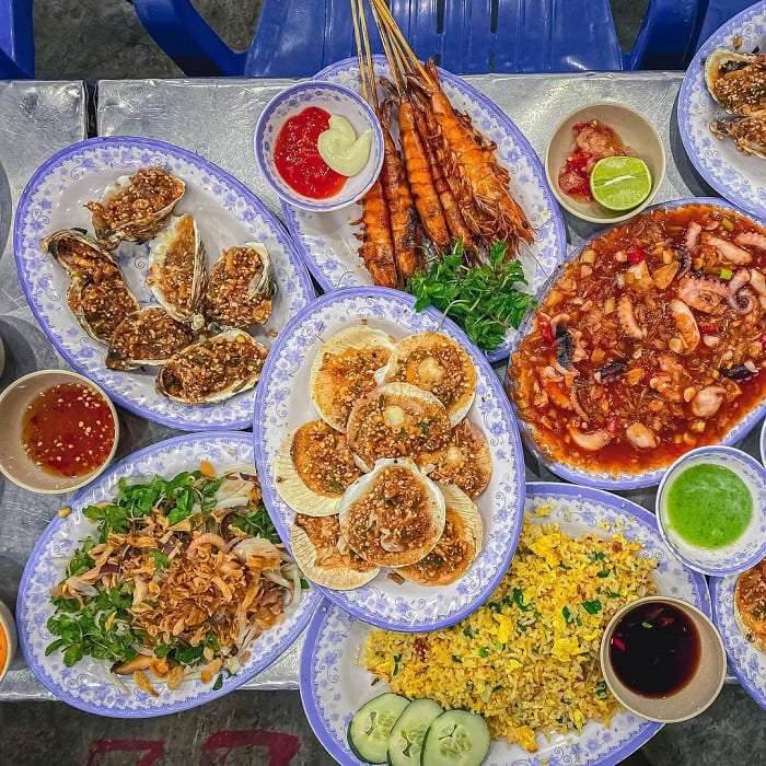 quán hải sản Nha Trang