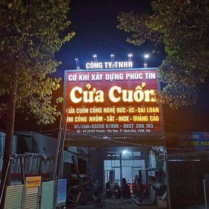 cửa cuốn tại Bình Dương