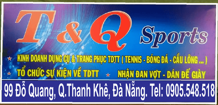 cửa hàng tennis Đà Nẵng