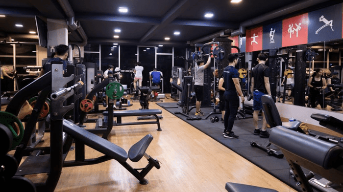 phòng gym tại Vũng Tàu