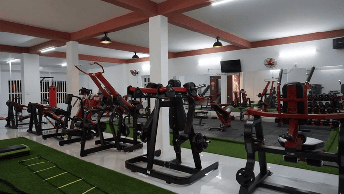 phòng gym tại Vũng Tàu